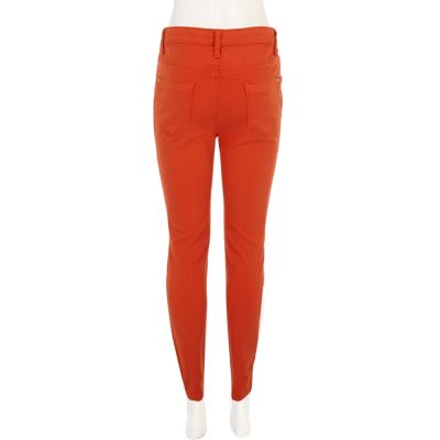 Girls red Molly jeggings
